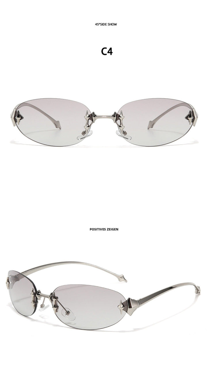 Nord Taschen | Star Rahmenlose Futuristische Sonnenbrille