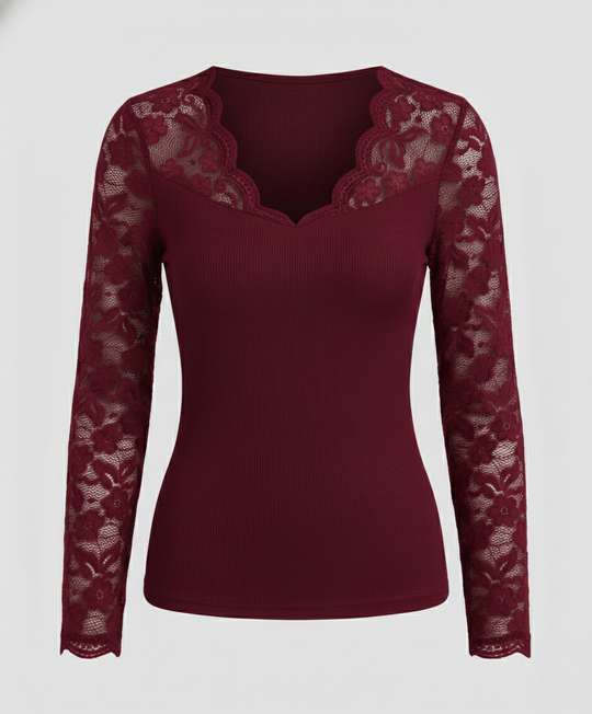 Eleganter Damen Spitzen-Bodysuit