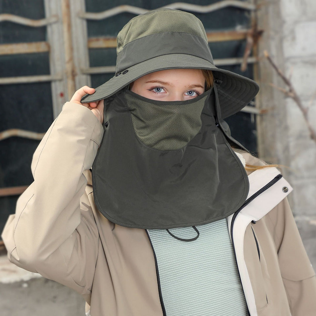 Nord Taschen | Vollabdeckung Gesicht Sonnenschutz Maske im Freien UV Eimer Hut