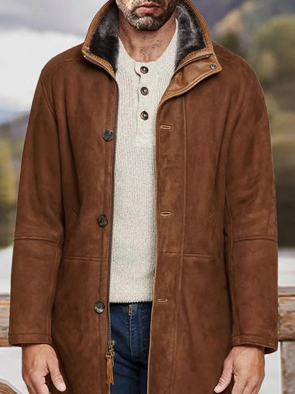 Wildlederjacke Herren wasserabweisend