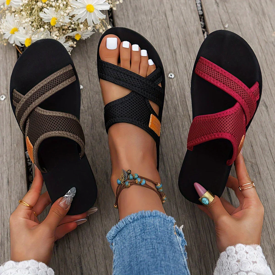 Lässige Riemchensandalen