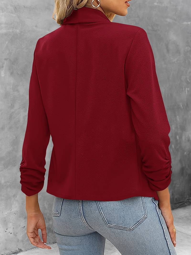 Stilvoller Blazer mit Offener Vorderseite