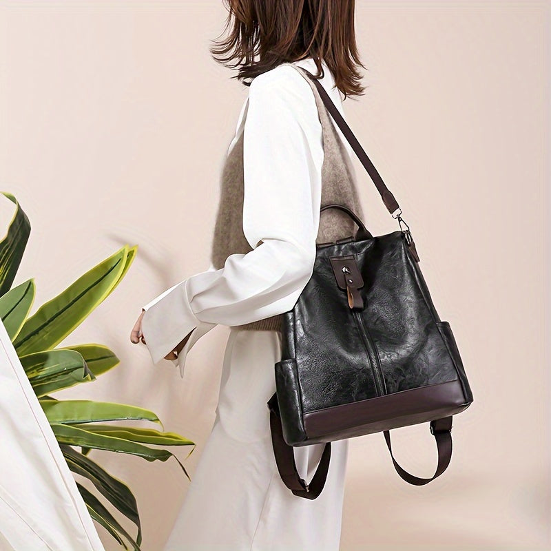 Diebstahlsicherer Damen Rucksack Vegan | Anti-Diebstahl City-Backpack