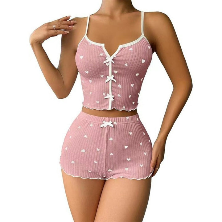 Bedrucktes Pyjama-Set