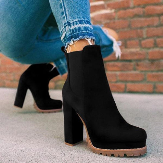 Margaret | Stiefelette mit runder Fußspitze - Arvani