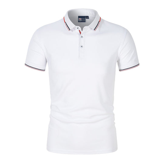 Einfarbiges Poloshirt