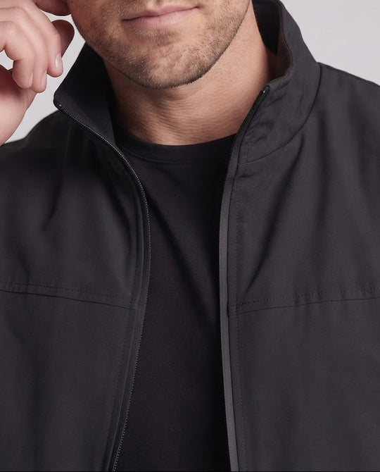 Herren Lässige Oversized Kapuzenjacke mit Reißverschluss Nord Taschen