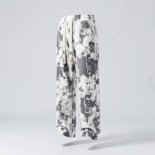 Damen Freizeit Grafik Cargo-Hose Nord Taschen