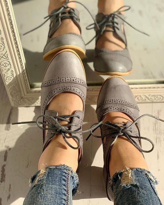 Vintage orthopädische Schuhe mit Absatz