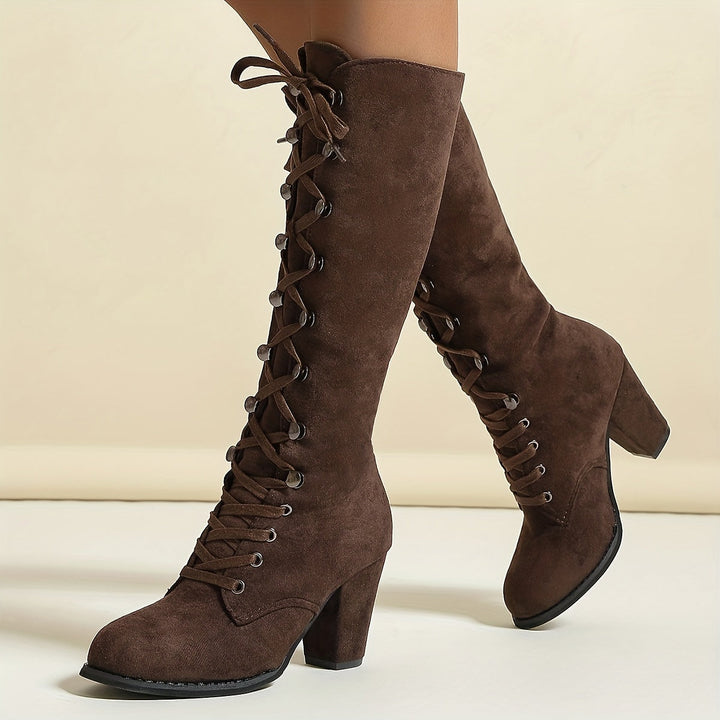 Knielange, Bequeme Lange Winterstiefel Für Damen