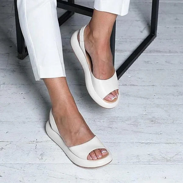 Damen Bequeme Schlichte Sandalen Freizeit