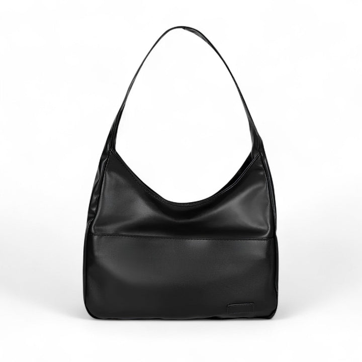 Nord Taschen | Large Trendy Black Leather Handbag