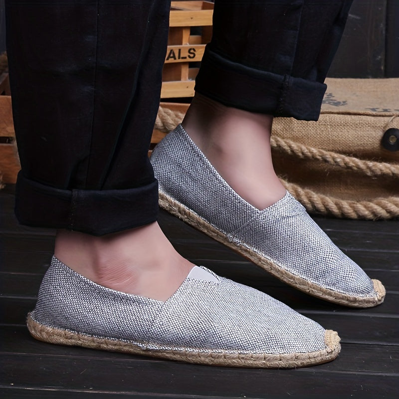 Atmungsaktive Espadrilles mit Graffiti-Sohle
