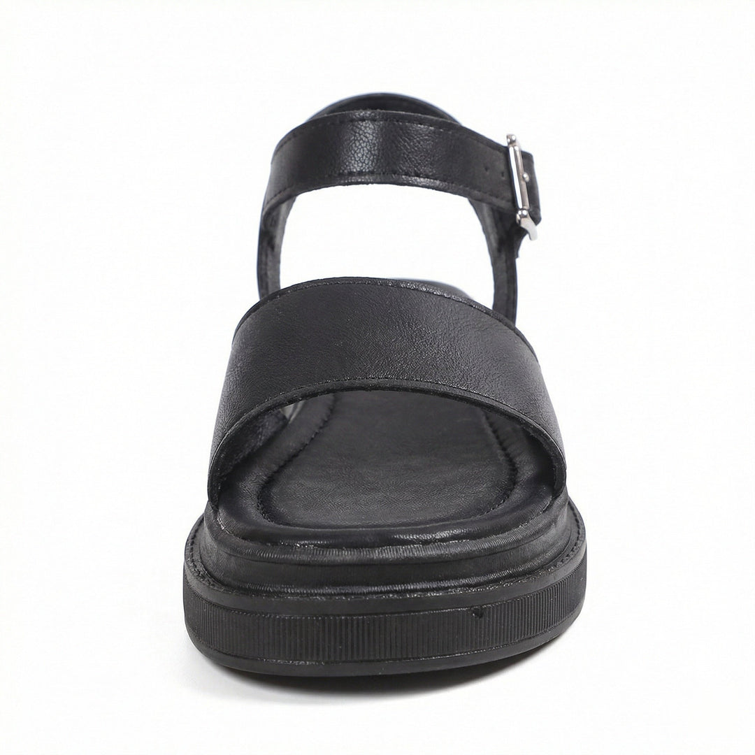 Damen Komfortable Sandalen mit verstellbarem Knöchelriemen