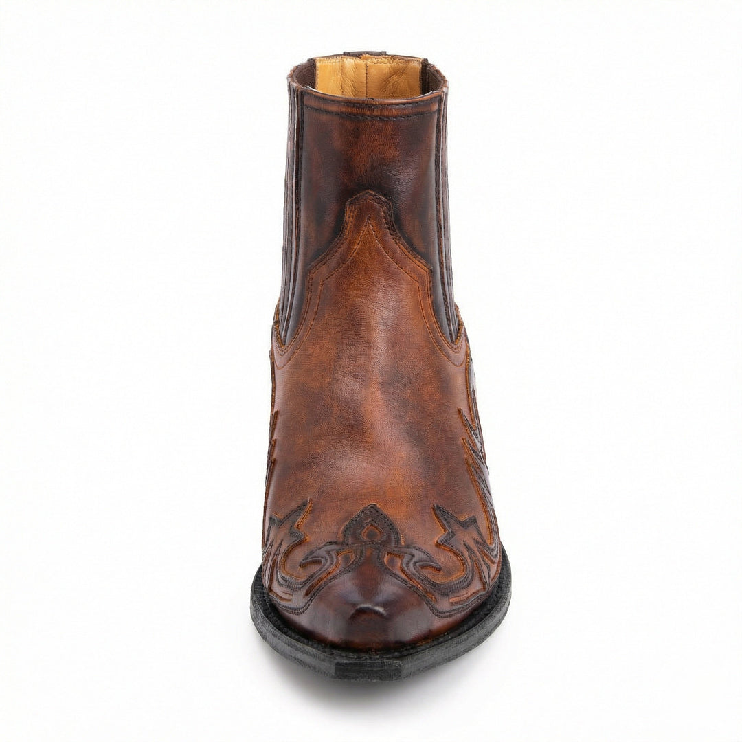 Robuste Leder-Cowboystiefel für Damen