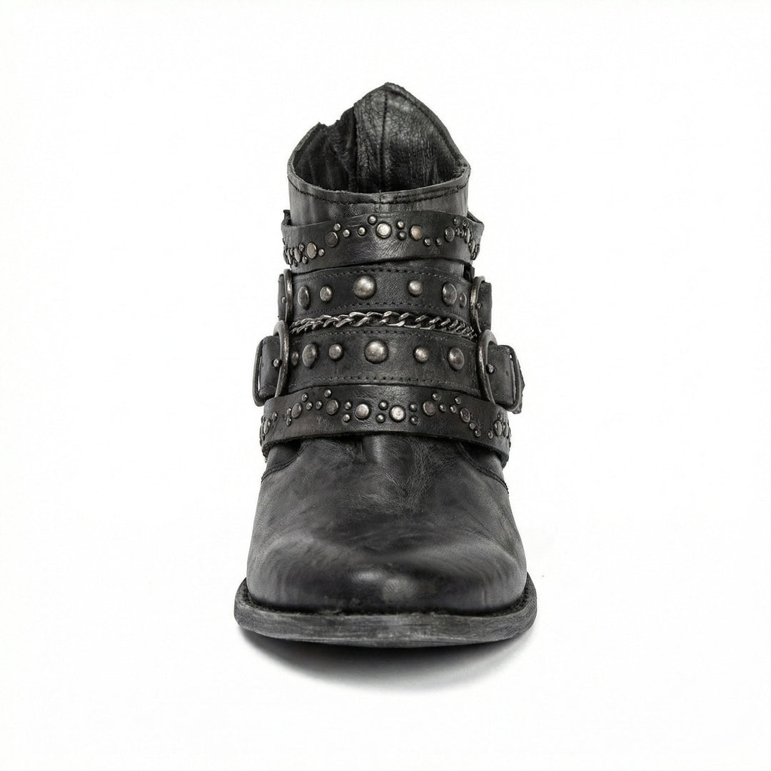 Vintage-Kettenstiefel