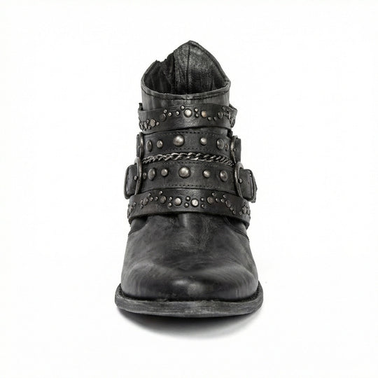Vintage-Kettenstiefel
