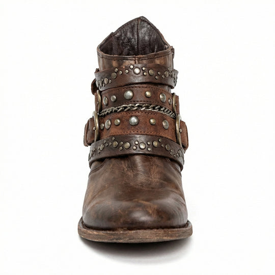 Vintage-Kettenstiefel
