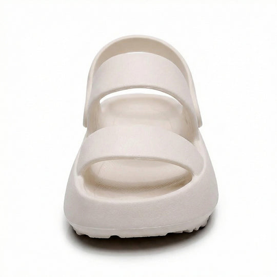 Orthopädische Sandalen Comfort Plus Pantoletten mit Doppelriemen Gepolsterte, Lässige Slip-On-Sandalen - Arvani