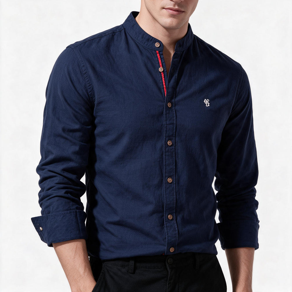 Herren Trachtenhemd Traditionelles Design Modern