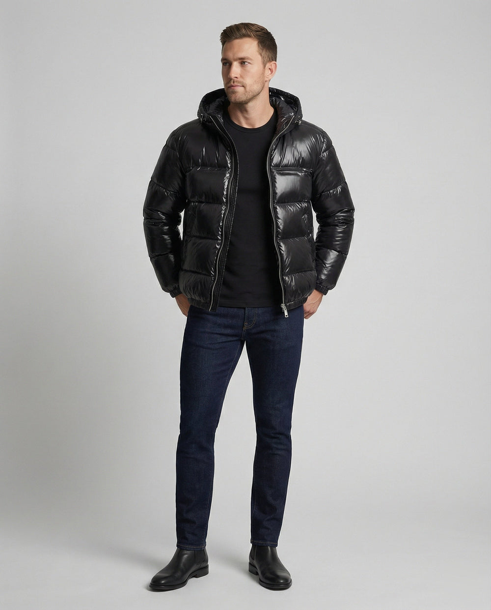 Leichte Warme Unisex Daunenjacke