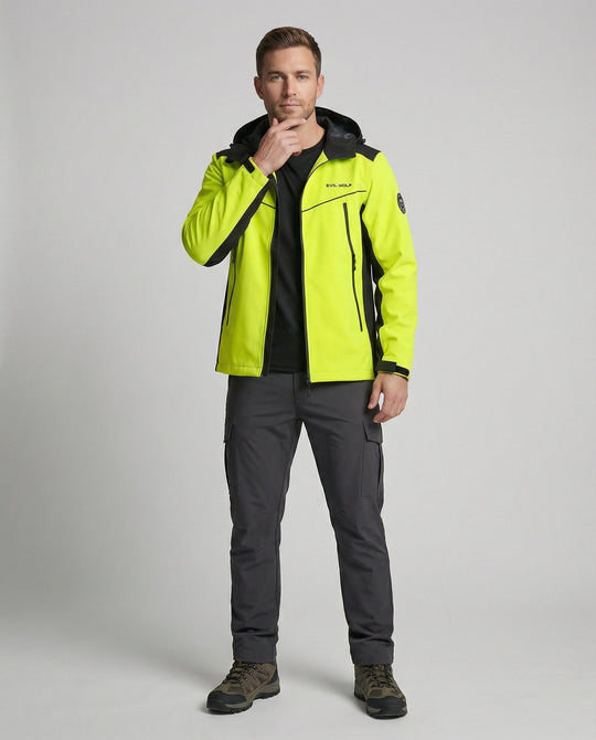 Reflektierende Wasserdichte Outdoorjacke