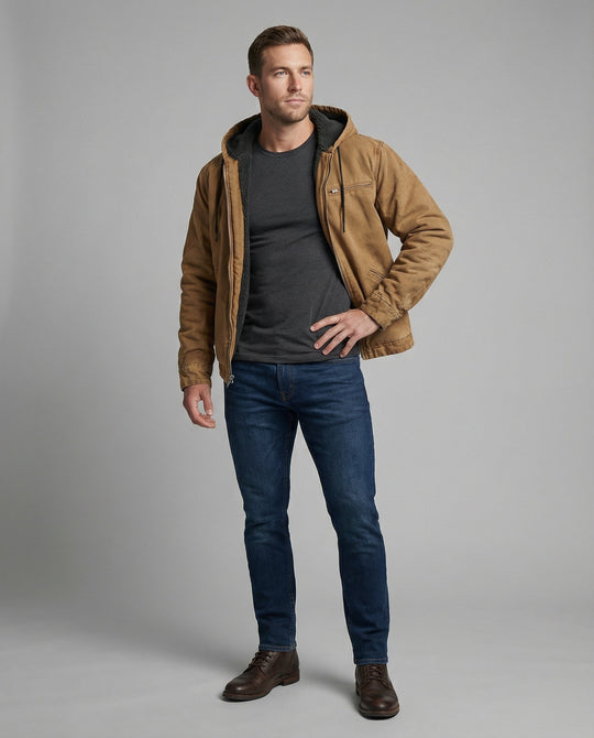 Elegante Komfort Herrenjacke