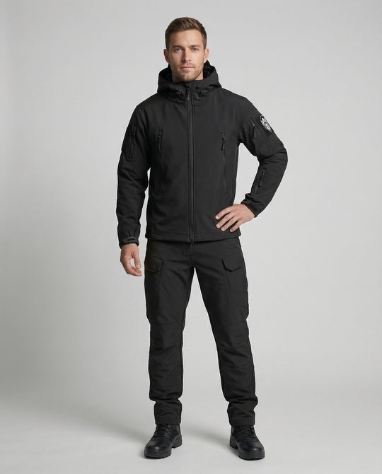 Multifunktionale Herren Fleecejacke