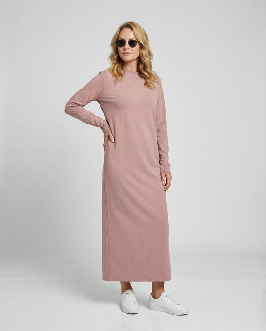 Damen Freizeitkleid Sweat lang