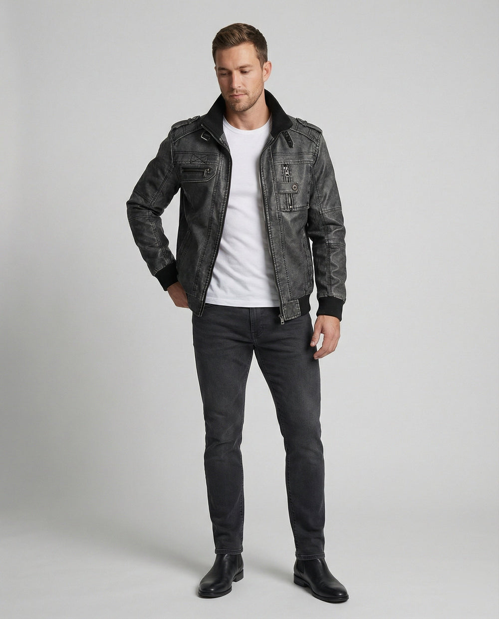 Elegante Premium Herrenjacke