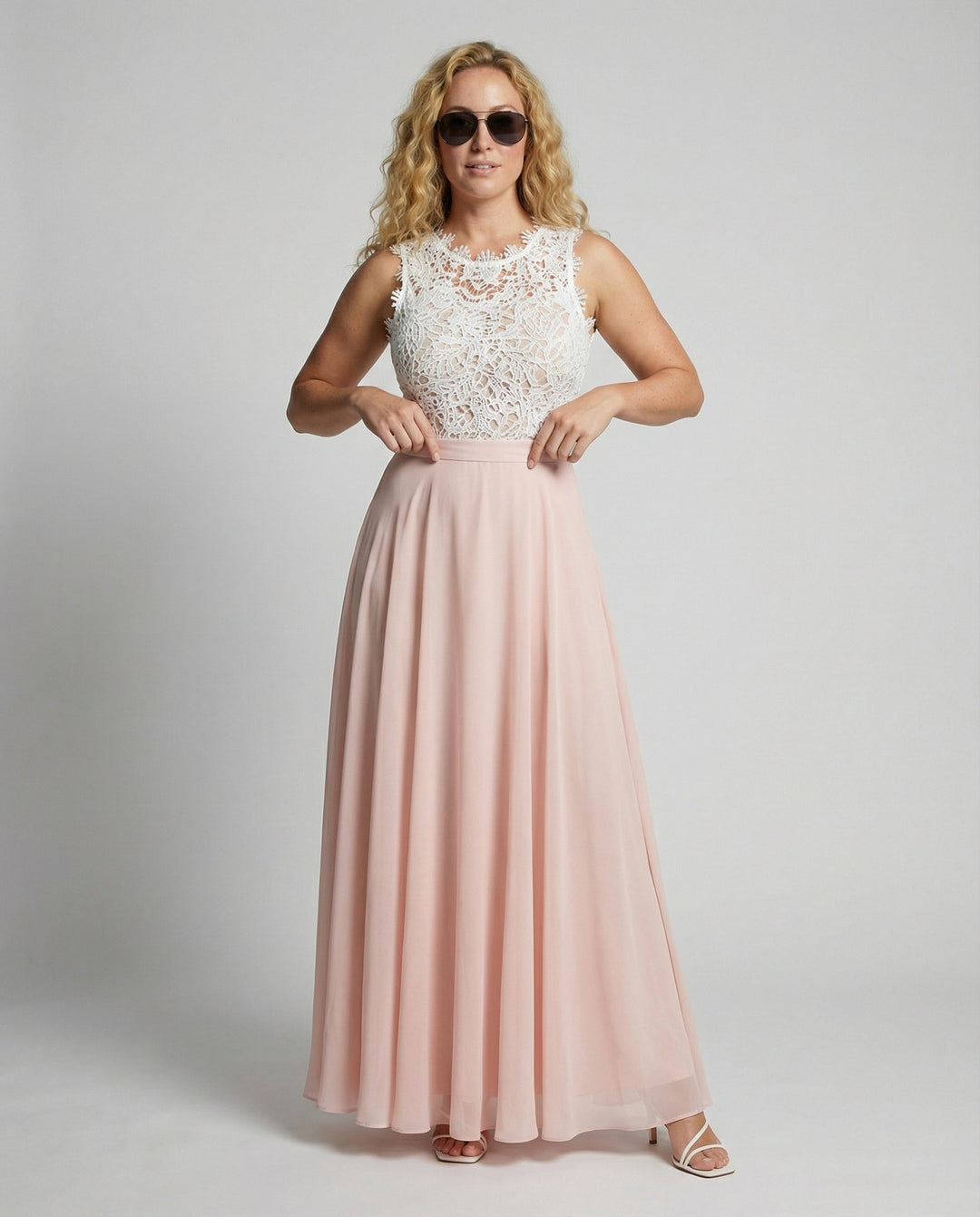 Elegantes Damen Sommerkleid aus Spitze für Sommer | Vittorelli
