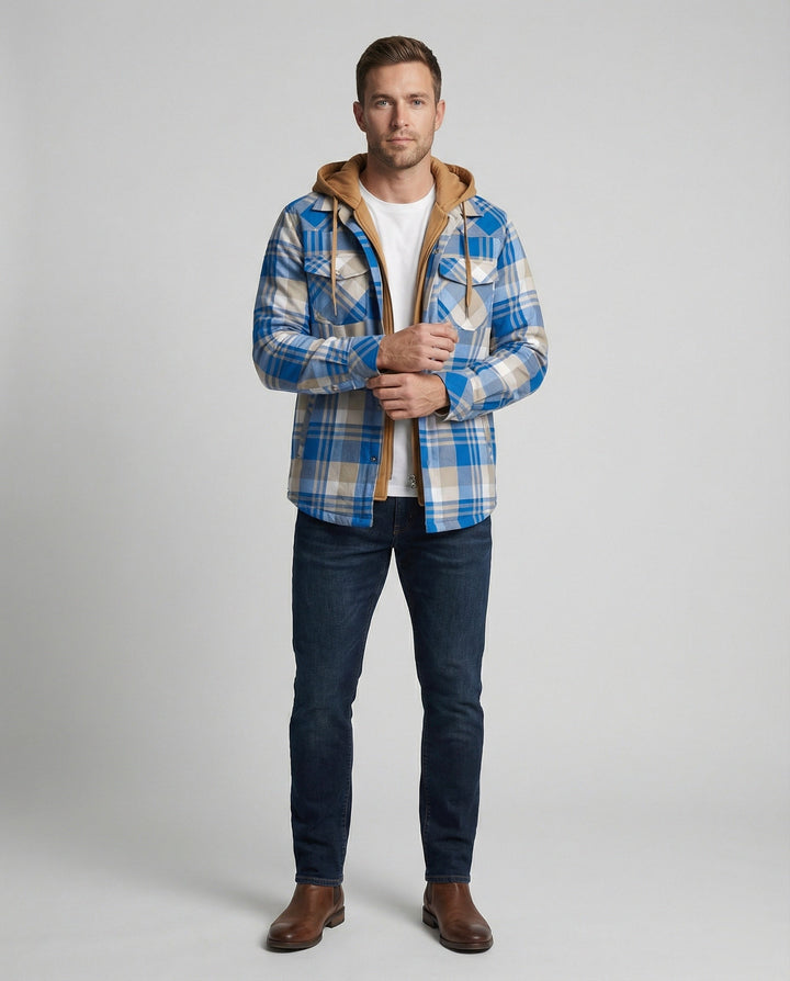 Gefütterte Holzfällerjacke Herren