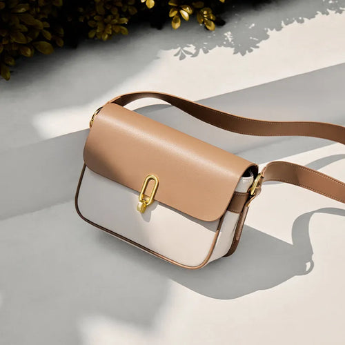 Nord Taschen | für Damen - Stilvolle Umhängetasche mit goldener Schnalle und verstellbarem Träger