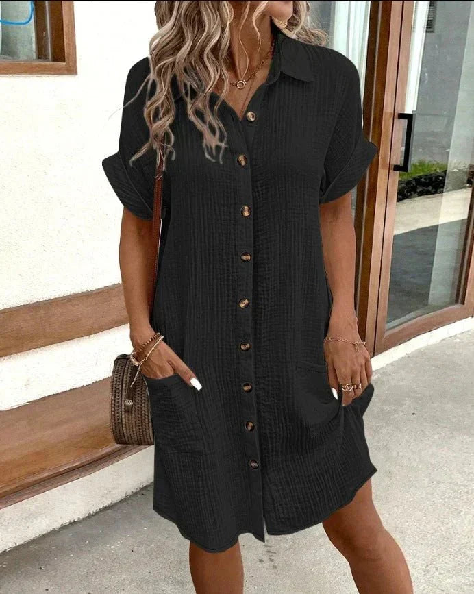 Luftige Hemdkleid