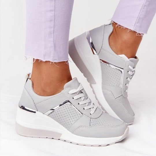 Plattform Sneaker Damen - Leichte Freizeitschuhe