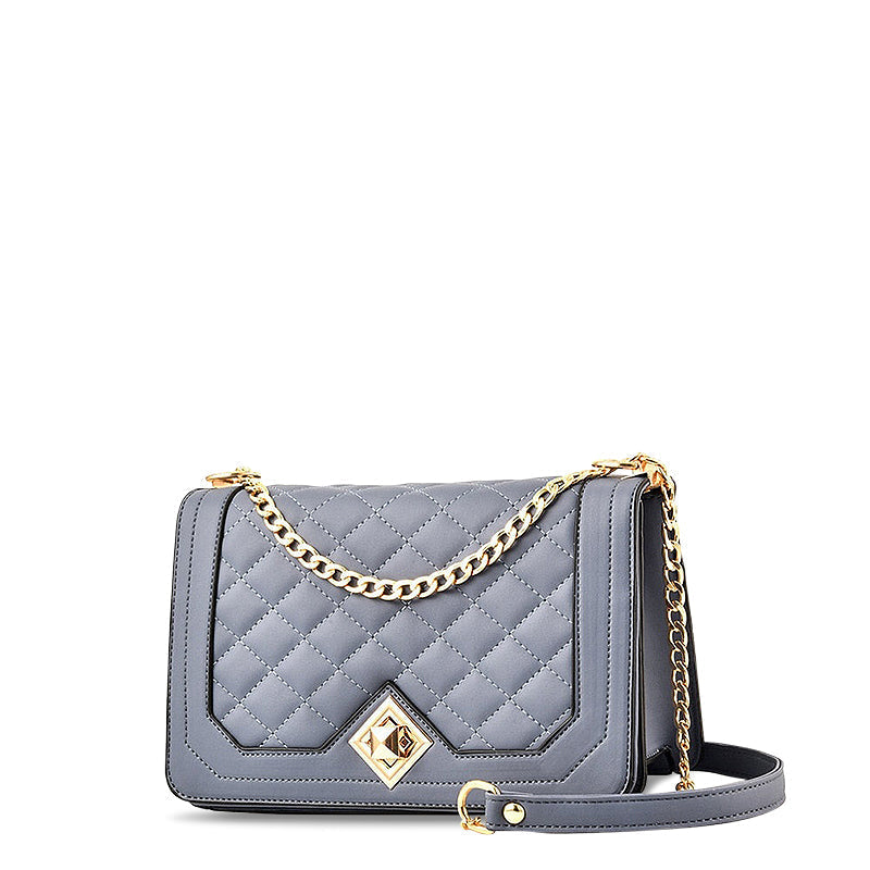 Nord Taschen | Gequiltete Ketten-Crossbody-Tasche, Kleine Schultertasche
