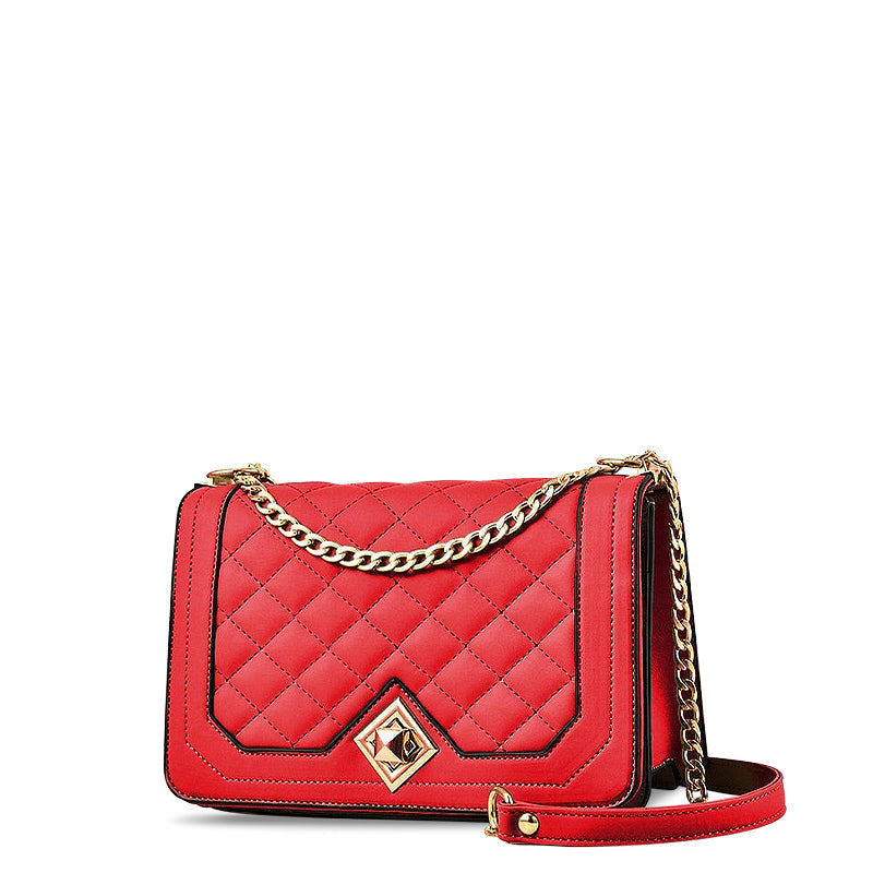 Nord Taschen | Gequiltete Ketten-Crossbody-Tasche, Kleine Schultertasche