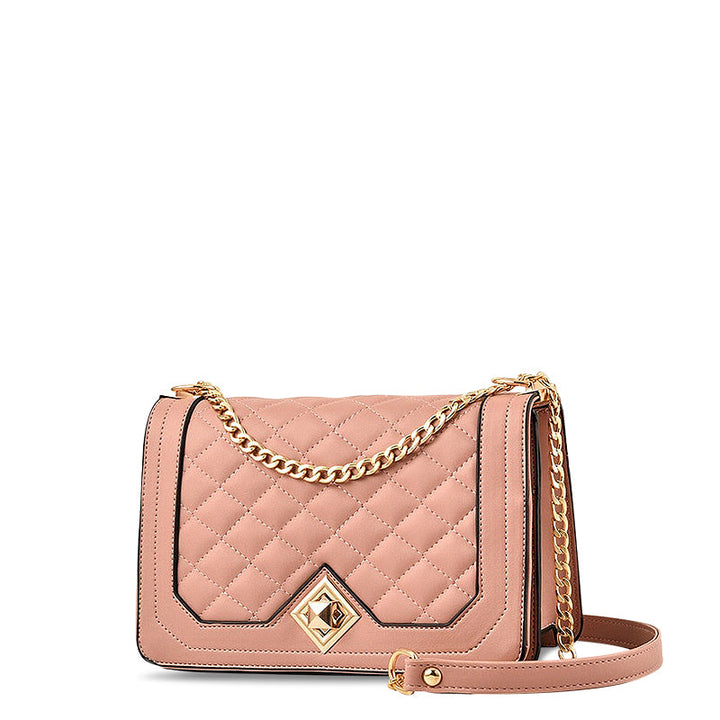 Nord Taschen | Gequiltete Ketten-Crossbody-Tasche, Kleine Schultertasche