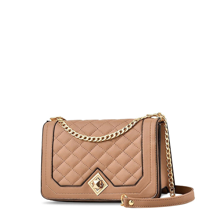 Nord Taschen | Gequiltete Ketten-Crossbody-Tasche, Kleine Schultertasche