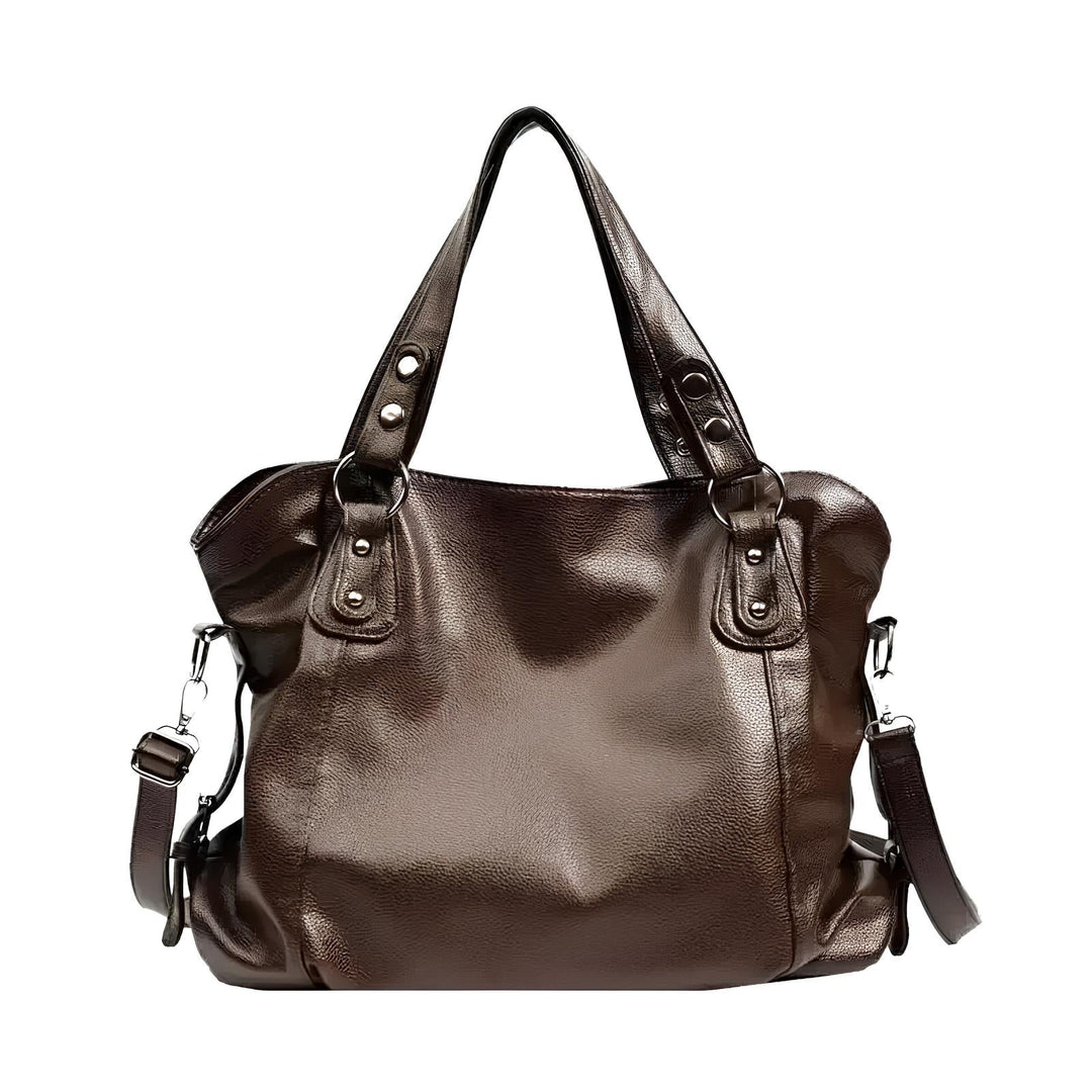 Nord Taschen | Large Soft Black Leather Handbag