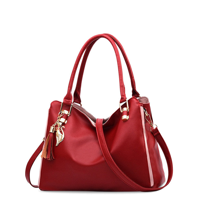 Nord Taschen | Vegane Rindsleder Hobo Schulter-Handtasche