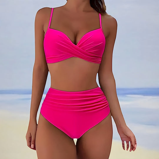 Stylischer High-Waisted Bikini