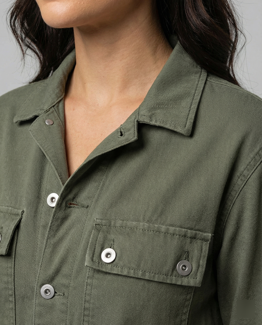 Lässiger Utility Jumpsuit Damen