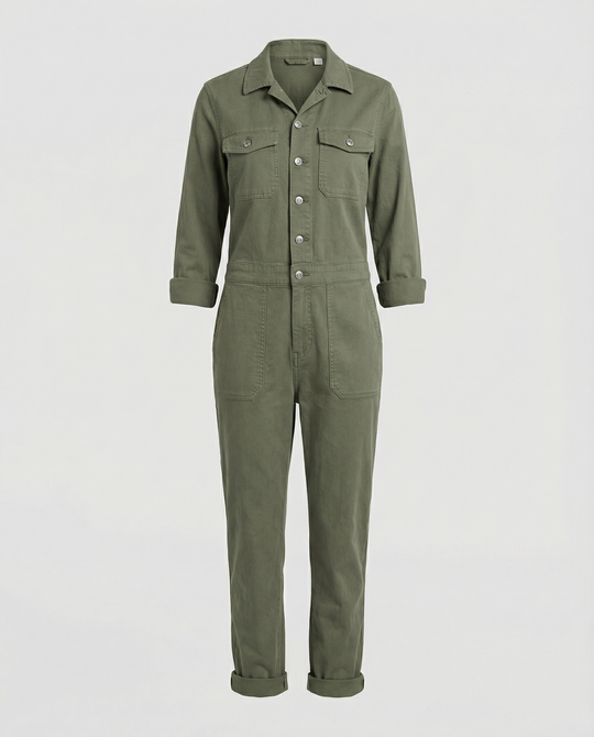Lässiger Utility Jumpsuit Damen