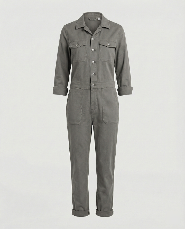 Lässiger Utility Jumpsuit Damen