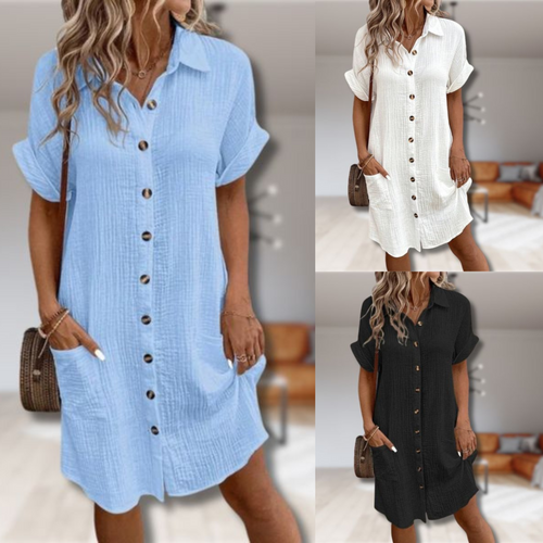 Trendy Blusen Kleid