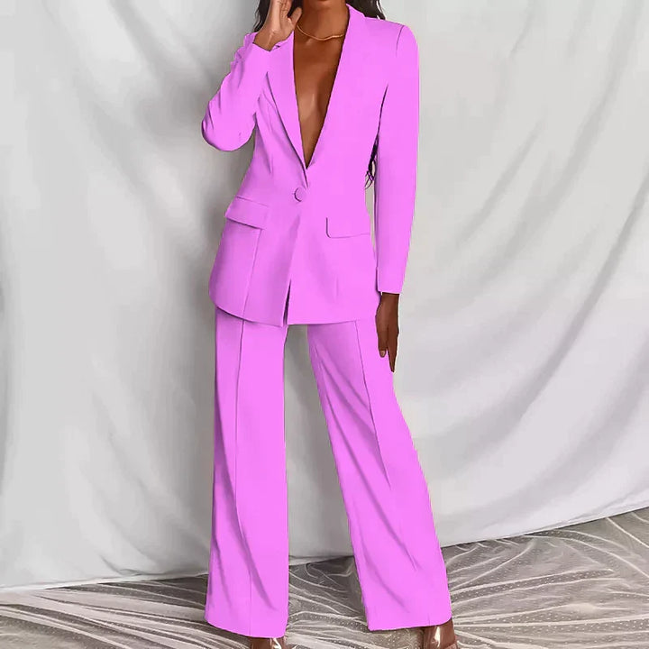 Nord Taschen | Damen Hosenanzug 2-teilig – Blazer & Hose