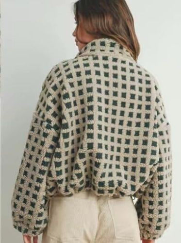 Check Fleecejacke