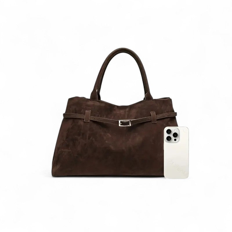 Nord Taschen | Large Elegant Suede Handbag