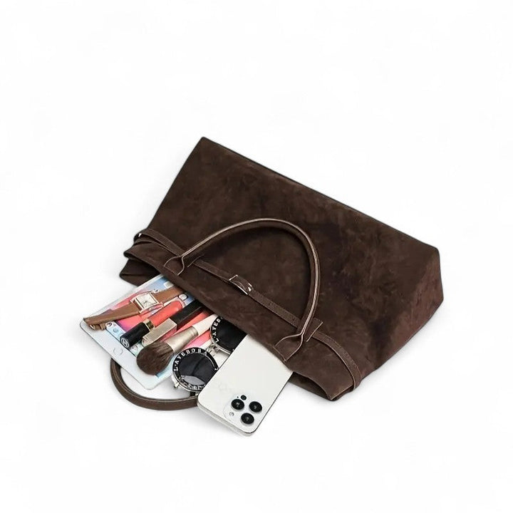 Nord Taschen | Large Elegant Suede Handbag